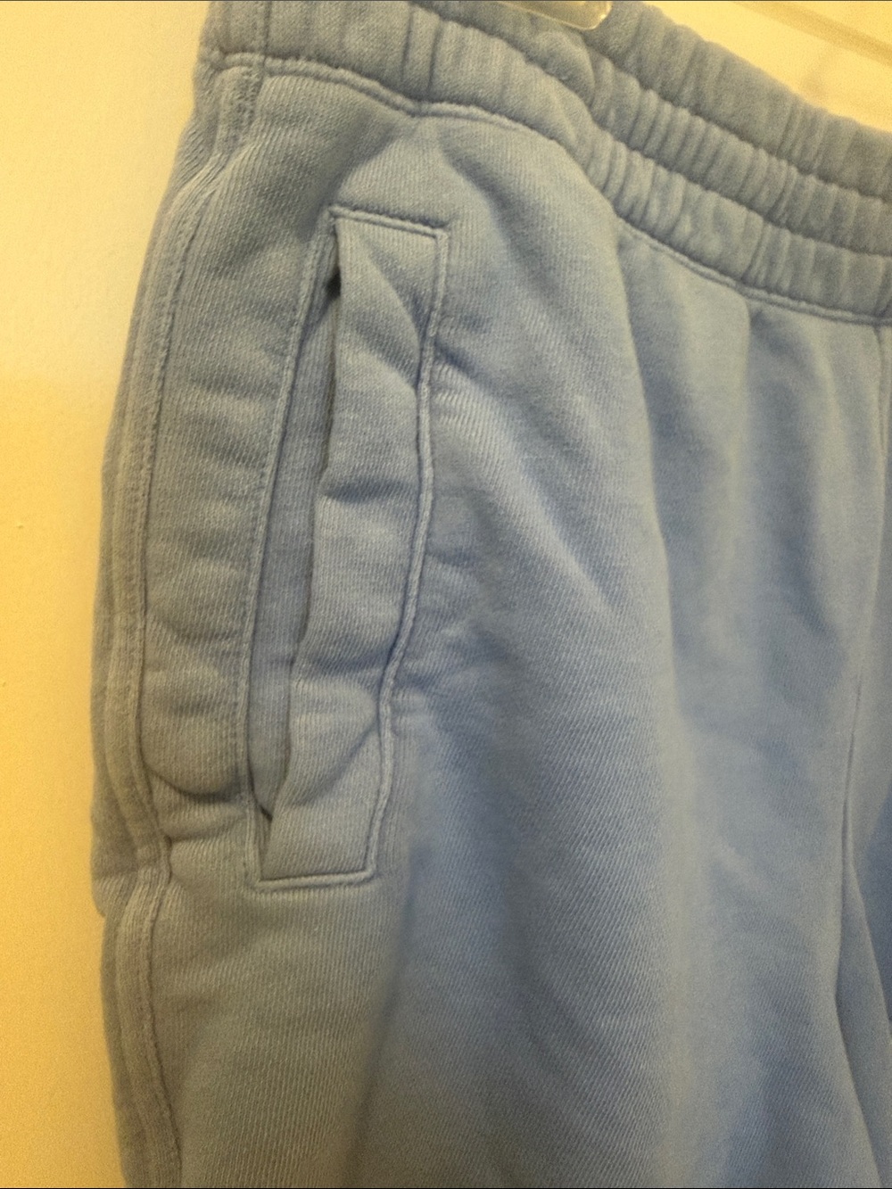 aerie Women's Light Blue Athletic Lounge Shorts - Picture 3 of 4